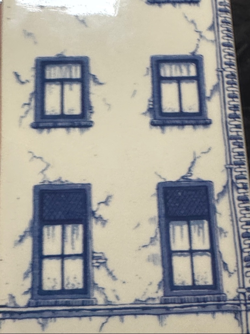 Vintage Blue and White Delft-blue 1705-9 house made in holland - Picture 10 of 10